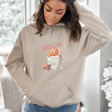 Hot Chocolate Season Hoodie Sweatshirt, Christmas Shirt, Women Holiday sweater, Xmas Tee, Coffee Lover gift, Latte drink Crewneck