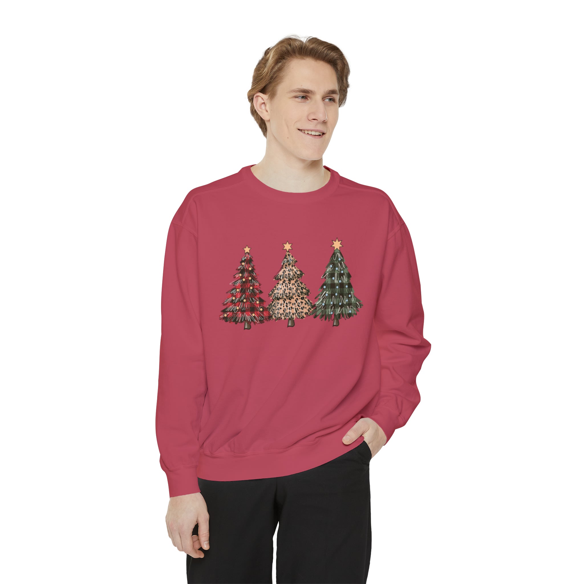 Christmas Tree Sweatshirt, Women Christmas Shirts,  Christmas Crewneck, Holiday Sweatshirt, Xmas Women Gift, Classic Christmas Sweatshirt
