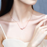 Rose Goldern Carp  Necklace, Elegant Luxury Necklace, Birthday Gifts, Holiday Gifts For Women