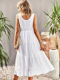 Sleeveless Summer Dress with pockets, Mothers day Spring dress, Beach Vacation Dress, Boho Dresses for Women, Summer boho dress