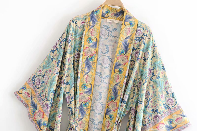 Bohemian Print Kimono