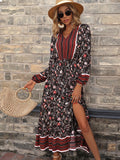 Bohemian Maxi Dress - Boho Dresses for Women - Spring and Summer