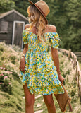 Women's Tiered Mini Summer Dress,  Beach dress, Vacation dress, Summer Dress for women