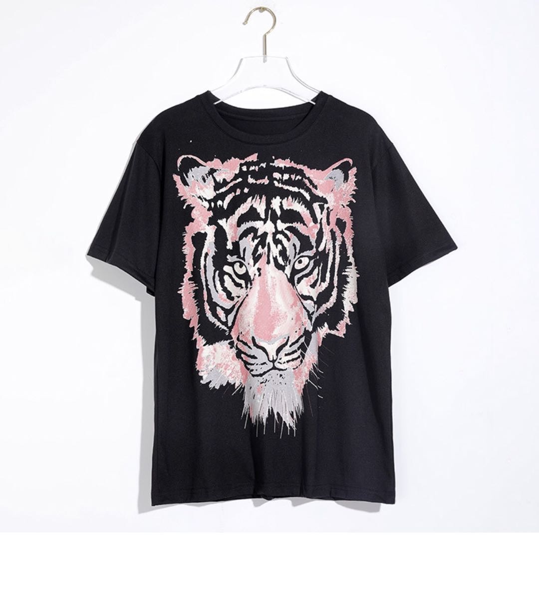 Wild Tiger Cotton Tee, Women Rock T-Shirt