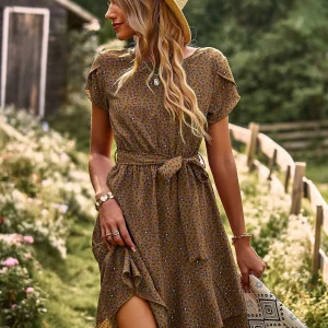 Savannah Summer Pleated Dress 4