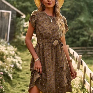 Savannah Summer Pleated Dress 2